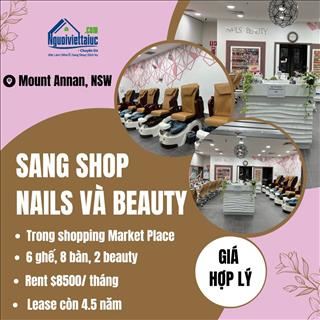 Sang shop Nails và Beauty doanh thu cao ở Mount Annan, NSW
